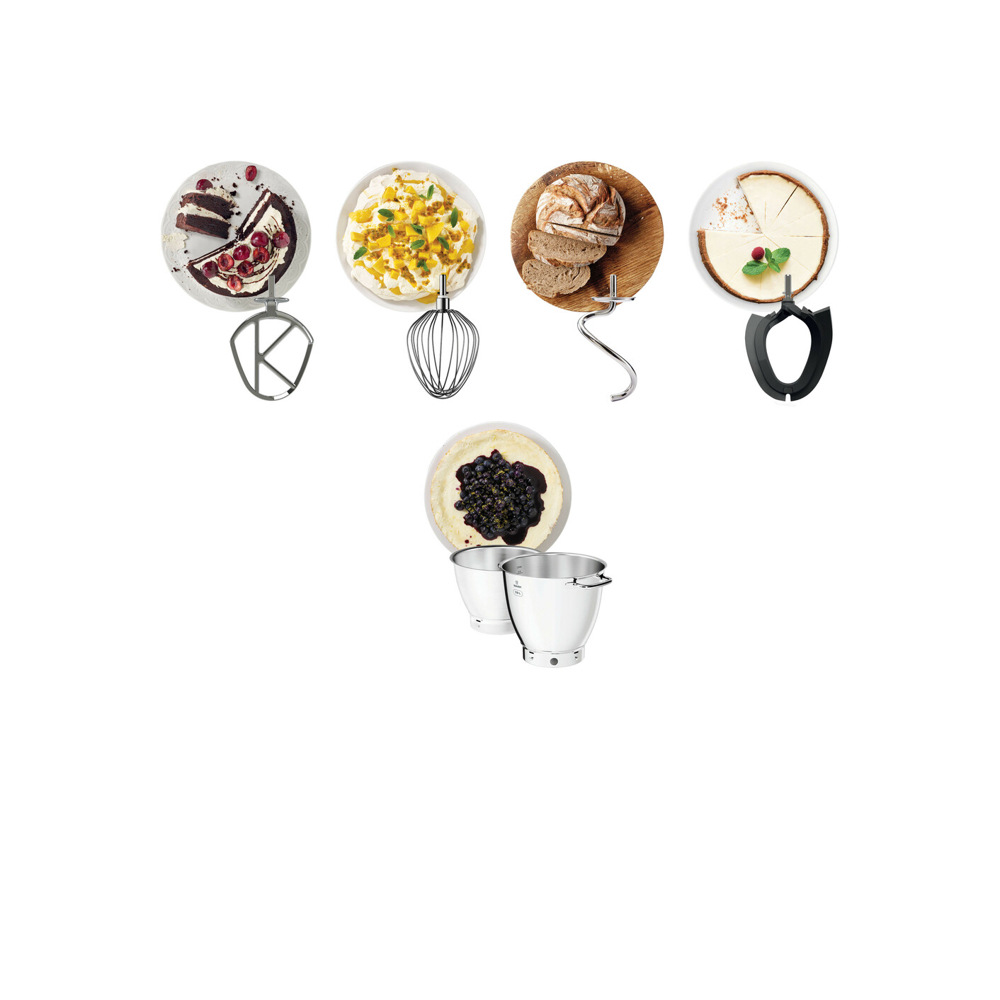 სამზარეულოს კომბაინი KENWOOD KWL90.004SI 1400W, 7L Silver