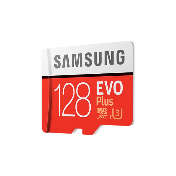 მეხსიერების ბარათი Samsung EVO Plus 128GB Micro SDXC UHS-I U3 (MB-MC128HA/RU)