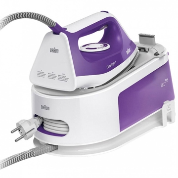 Braun IS1014VI, 2400W, 1.5L, Steam Iron, White/Purple	