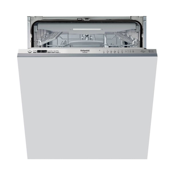 ჩასაშენებელი ჭურჭლის სარეცხი მანქანა Hotpoint-Ariston HI 5020 WEF A, 46dB Silver