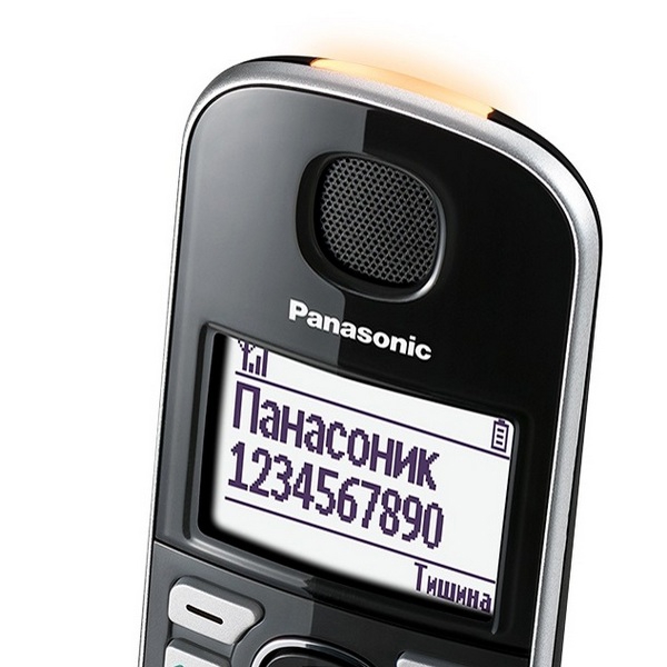 სახლის ტელეფონი Panasonic KX-TGE510RUS cordless telephone silver