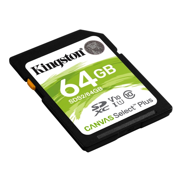 Kingston SDS2/64GB, kingston SDXC Plus 100R