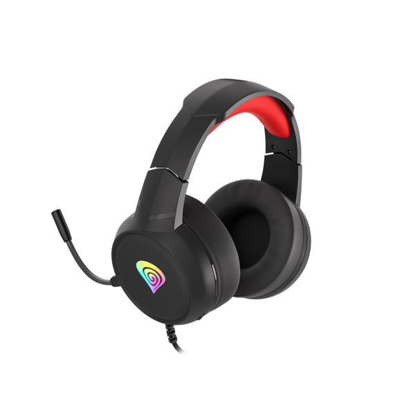 ყურსასმენები Genesis Neon Gaming headset 200 RGB, 3.5mm