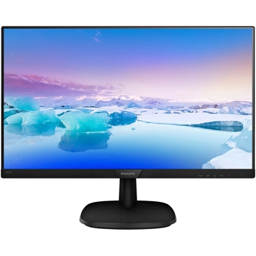 მონიტორი Philips 243V7QDSB/01 23,8" IPS LC 60 Hz, VGA, HDMI Black