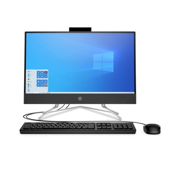 ALL IN ONE კომპიუტერი HP 1E0B2EA  AIO 21.5" FHD, Intel i3-1005G1, 8GB, 256GB SSD, Jet Black