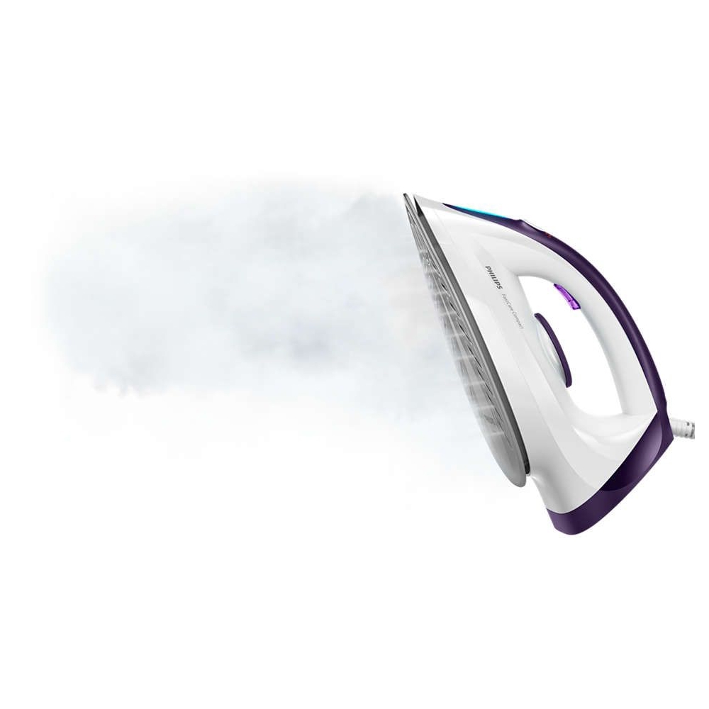 ორთქლის უთო PHILIPS GC6740/30, 2400W, 1.5L, Steam Iron, White/Purple