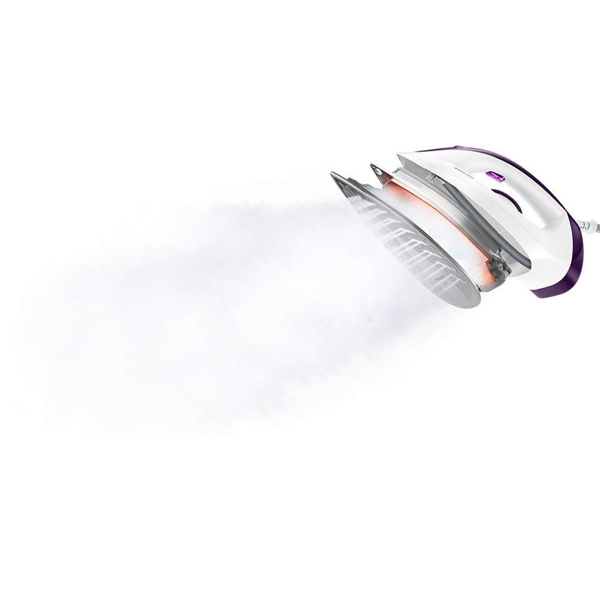 ორთქლის უთო PHILIPS GC6740/30, 2400W, 1.5L, Steam Iron, White/Purple