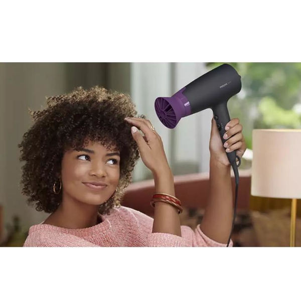 ფენი PHILIPS BHD351/30 2100 W Black/Purple