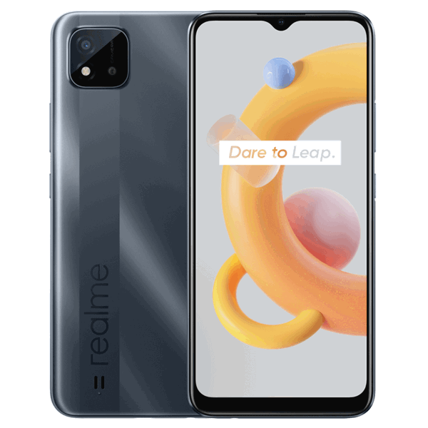 მობილური ტელეფონი Realme C11 2021 (RMX3231) 2GB, 32GB Dual Sim LTE Gray