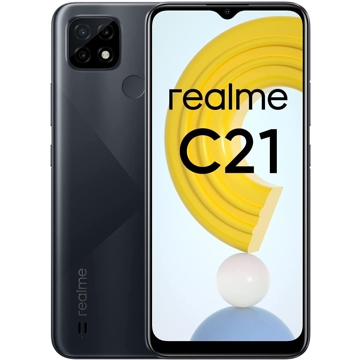 მობილური ტელეფონი Realme C21 (RMX3201) 3GB, 32GB Dual Sim LTE Black