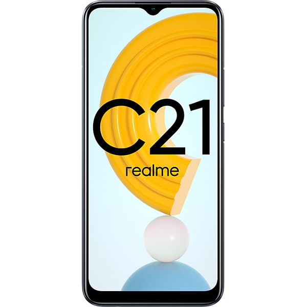 მობილური ტელეფონი Realme C21 (RMX3201) 3GB, 32GB Dual Sim LTE Black