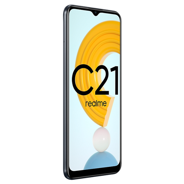 მობილური ტელეფონი Realme C21 (RMX3201) 3GB, 32GB Dual Sim LTE Black