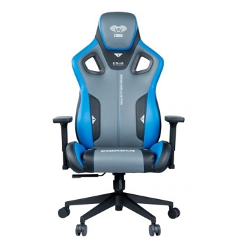 Gaming სკამი E-Blue EEC312BLAA-IA Gaming Cobra Chair, Gray/Blue