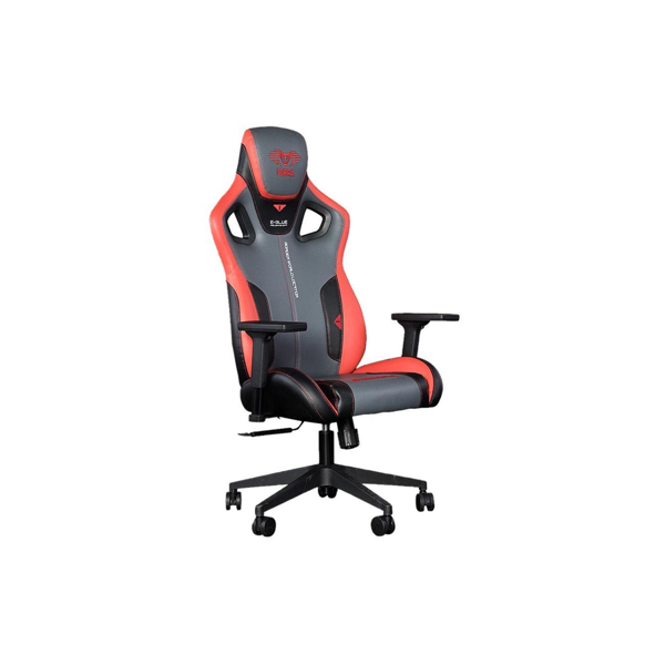 Gaming სკამი E-Blue EEC312REAA-IA Gaming Cobra Chair, Gray/Red