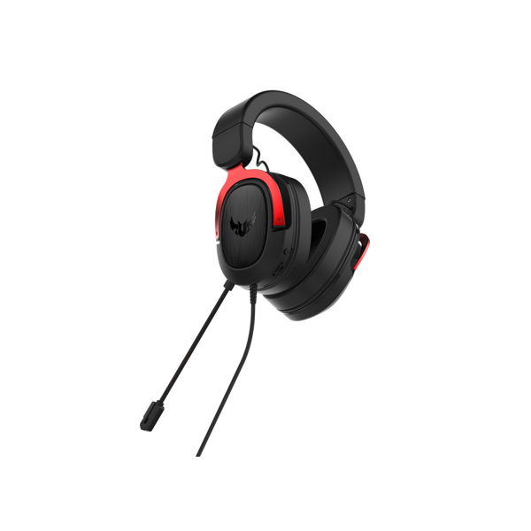 გეიმინგ ყურსასმენები Asus TUF Gaming H3, 3.5mm, 1.3 m, Black / Red