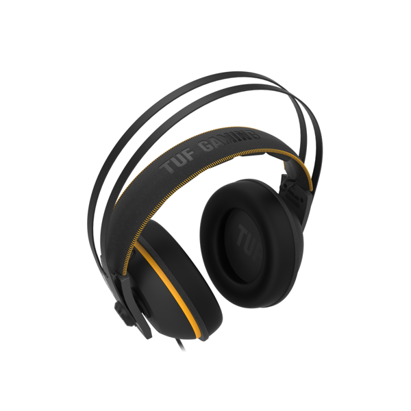 გეიმინგ ყურსასმენები Asus TUF Gaming H7 Core Headset, 3.5mm,1.2 m, Black / Yellow