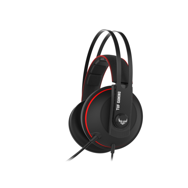 გეიმინგ ყურსასმენები Asus TUF Gaming H7 Core Headset, 3.5mm,1.2 m,  Black / Red