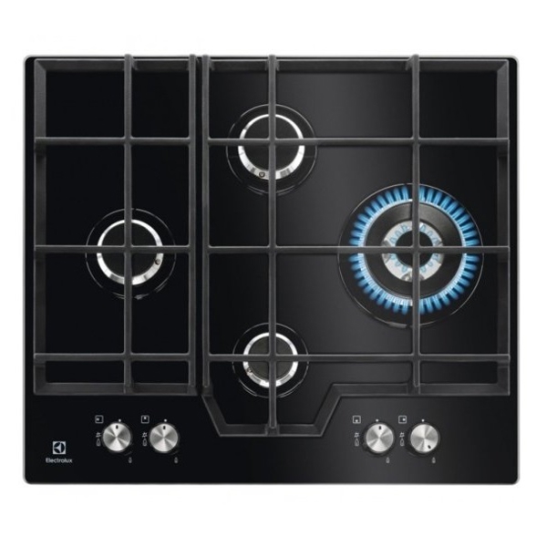 ELECTROLUX GPE363NK, 4 Burners, Black