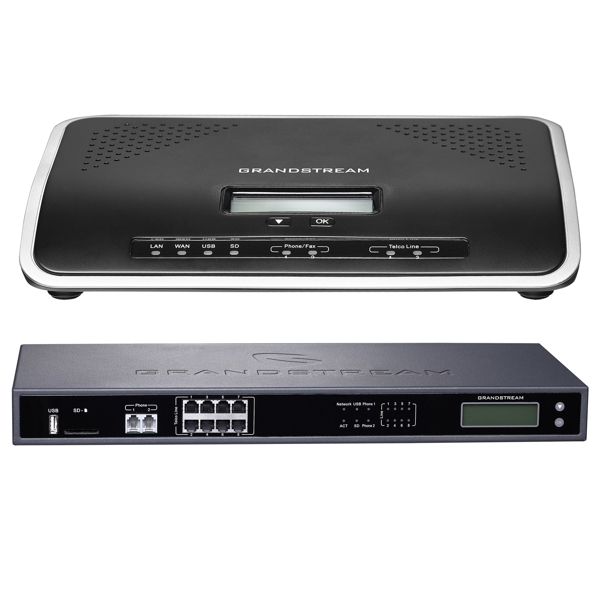 IP PBX მოწყობილობა Grandstream UCM6204, 4 FXO ports, 2 FXS ports, Dual GigE RJ45 Ethernet ports with PoE Plus