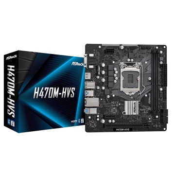 დედა დაფა  ASRock AJH470M-HVS LGA 1200, DDR4, 64 GB