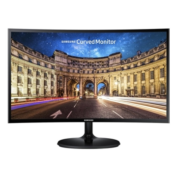 მონიტორი Samsung LC24F390FHIXRU 23.5" FHD, Curved Monitor 1920 x 1080, VA, 60 Hz, 4ms