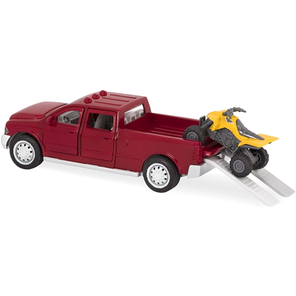 სათამაშო მანქანა Driven WH1017Z Pickup Truck Car Toy with Buggy