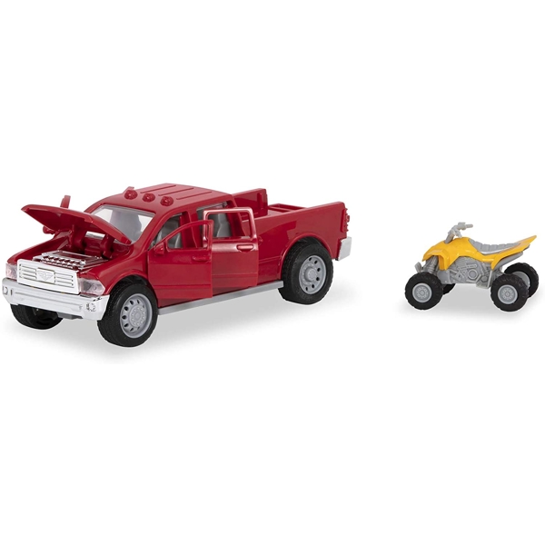 სათამაშო მანქანა Driven WH1017Z Pickup Truck Car Toy with Buggy