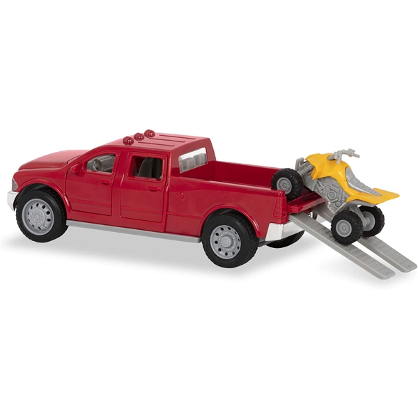 სათამაშო მანქანა Driven WH1017Z Pickup Truck Car Toy with Buggy