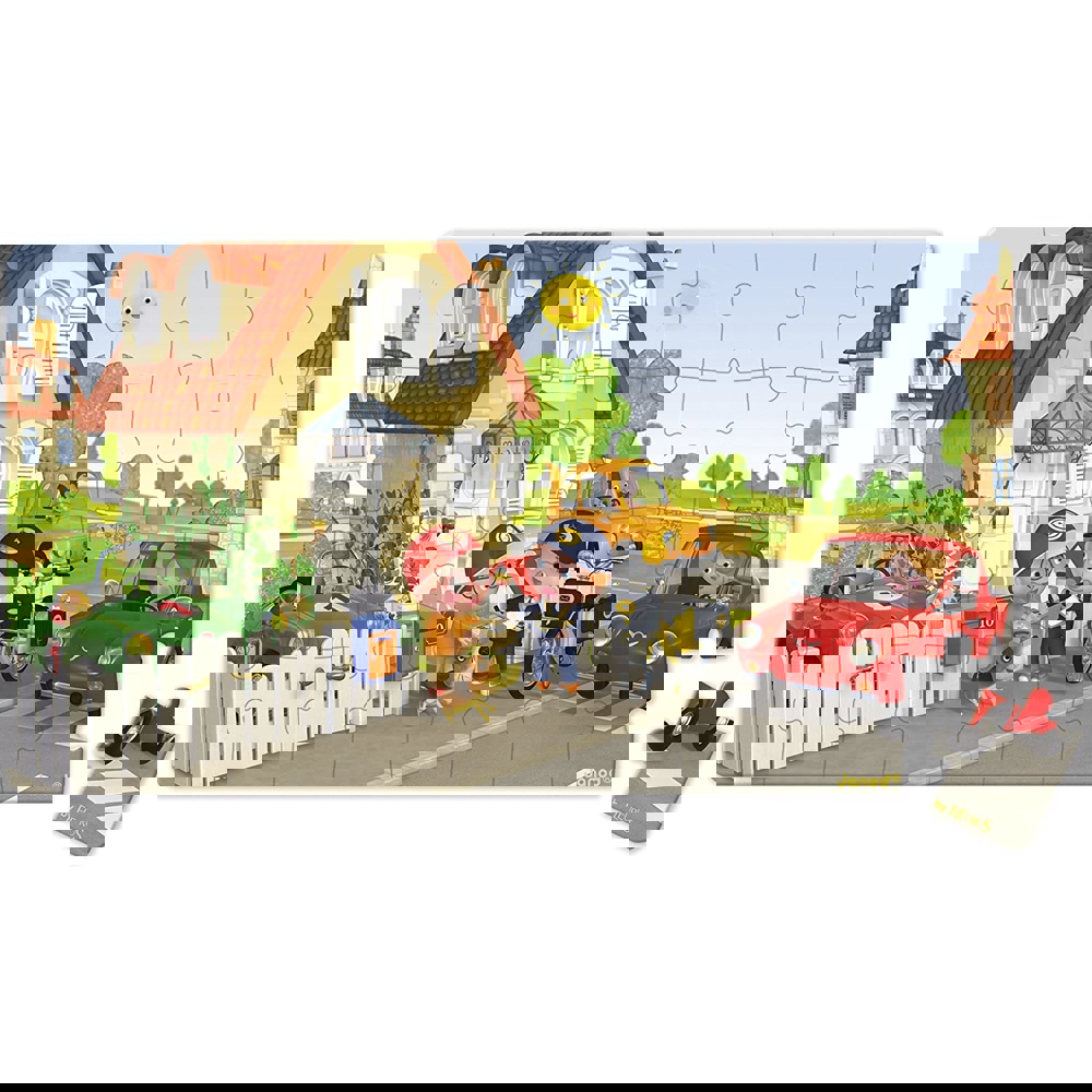 ასაწყობი ფაზლი Janod J02766 Bike Metta