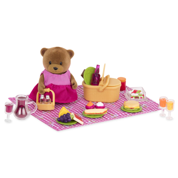 სათამაშოების ნაკრები Li’l Woodzeez 6149Z PICNIC PLAYSET