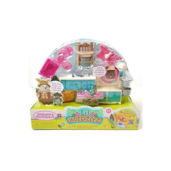 LIL WOODZEEZ 6125Z KITCHENETTE & HOUSEKEEPING SET