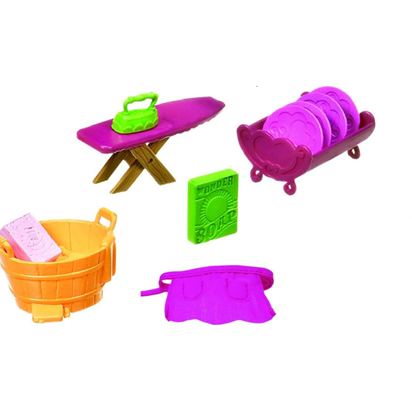 სათამაშო სამზარეულოს ნაკრები LIL WOODZEEZ 6125Z KITCHENETTE & HOUSEKEEPING SET