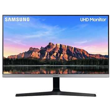 მონიტორი SAMSUNG LU28R550UQIXCI 28", IPS  4K(3840X2160),60GHZ, 1MS,16:9,Black