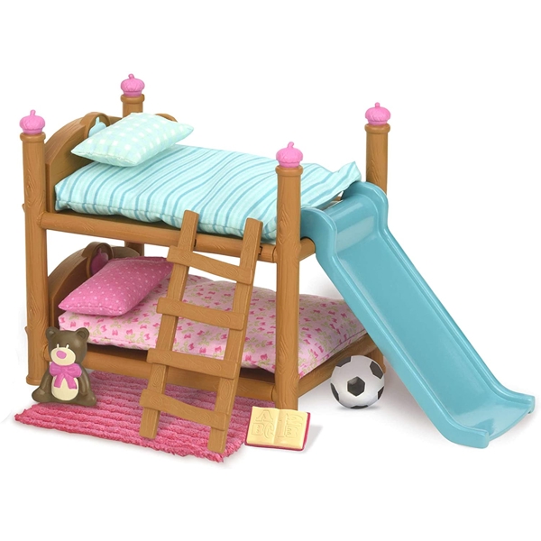 სათამაშოების ნაკრები Lil Woodzeez 6169Z BUNK BED KIDS ROOM