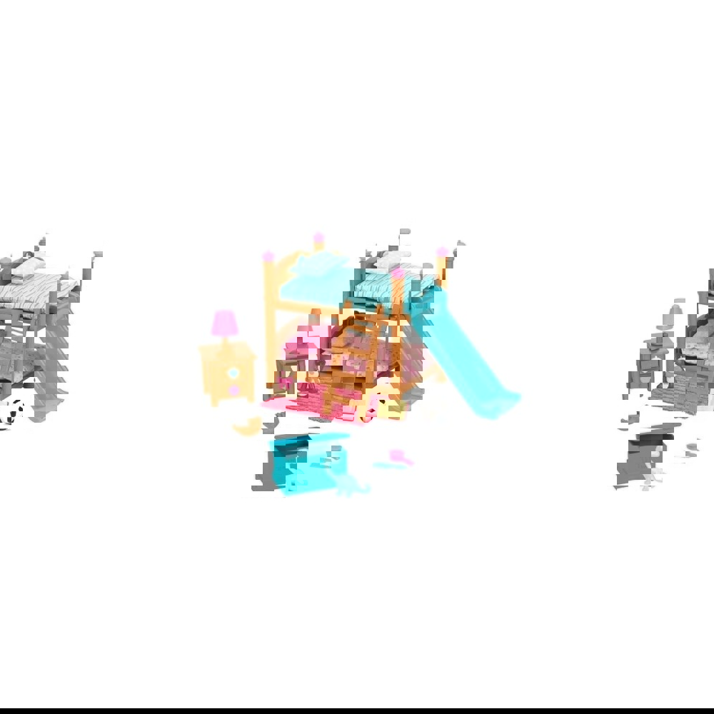 სათამაშოების ნაკრები Lil Woodzeez 6169Z BUNK BED KIDS ROOM