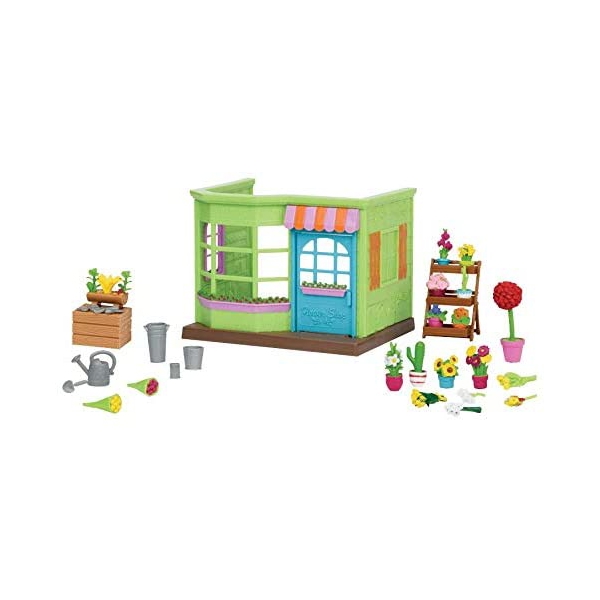 სათამაშოების ნაკრები Lil Woodzeez 6164Z Flower Shop Small