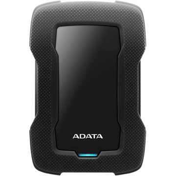 გარე მყარი დისკი ADATA AHD330-2TU31-CBK 2TB Portable HDD 2.5'', USB 3.1 Black