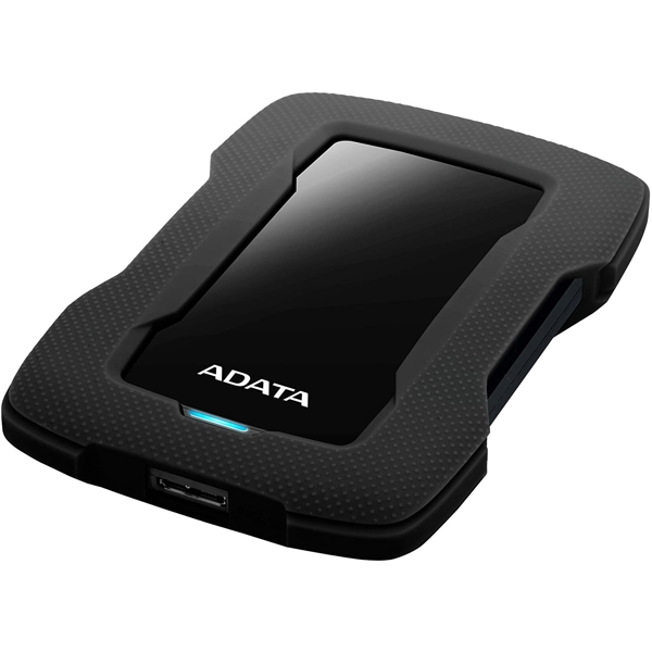 გარე მყარი დისკი ADATA AHD330-2TU31-CBK 2TB Portable HDD 2.5'', USB 3.1 Black