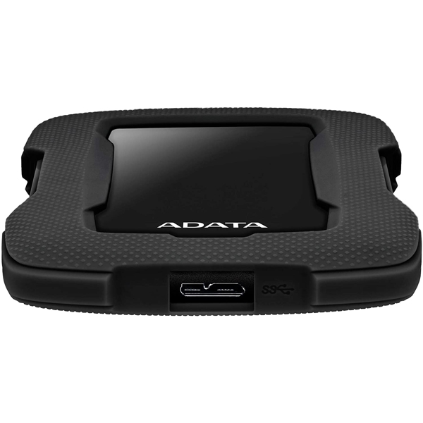 გარე მყარი დისკი ADATA AHD330-2TU31-CBK 2TB Portable HDD 2.5'', USB 3.1 Black