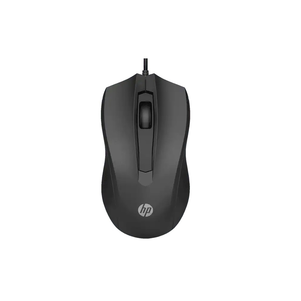 HP Wired Mouse 100 USB Black