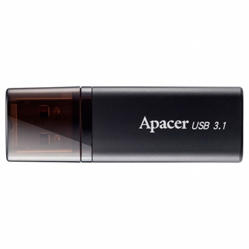 USB ფლეშ მეხსიერება Apacer AP32GAH25BB-1 32GB, USB 3.1 Gen1 Flash Drive Black