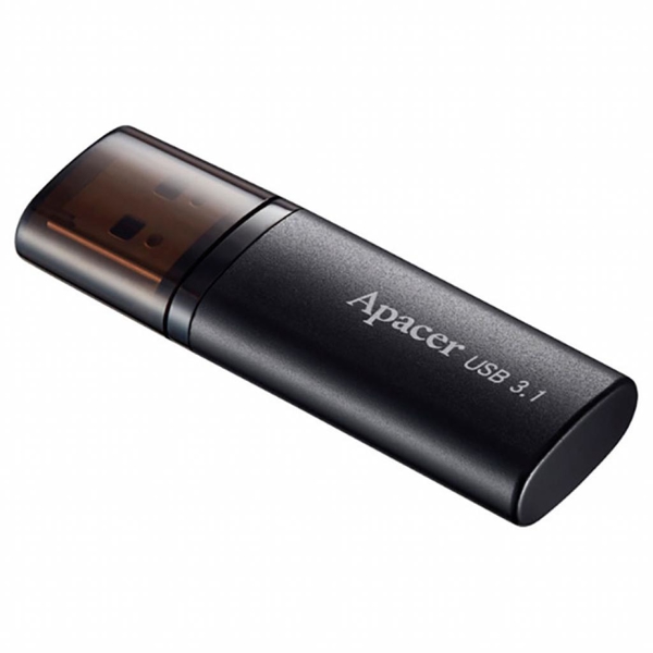 USB ფლეშ მეხსიერება Apacer AP32GAH25BB-1 32GB, USB 3.1 Gen1 Flash Drive Black