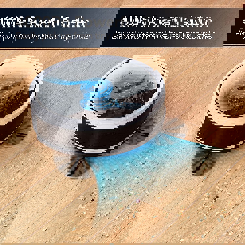 ILIFE V9e Robot Vacuum Cleaner Smart 0.7L Dust Box App Control suction 110 Mins RunTime MAX Mode Auto Charge