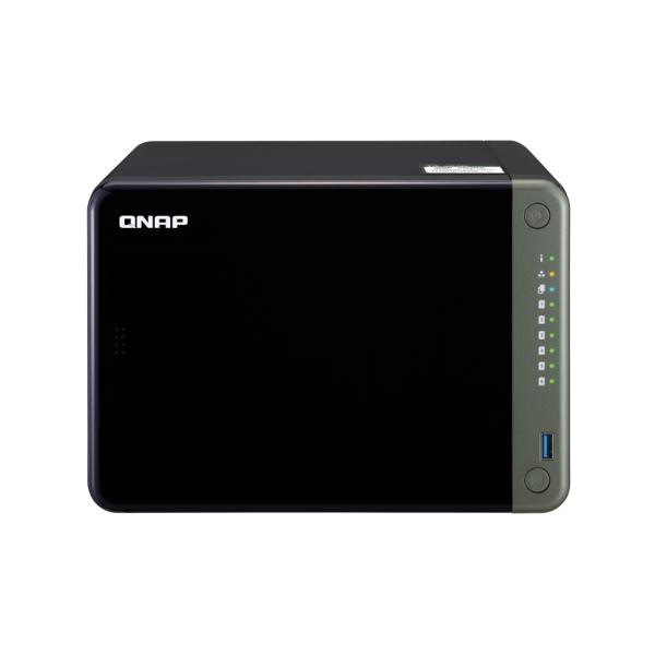 Storage System Qnap TS-653D-4G, 6-Bay Tower NAS, 2.7GHz, 4GB DDR4 SODIMM RAM, SATA 6Gb/s, Black