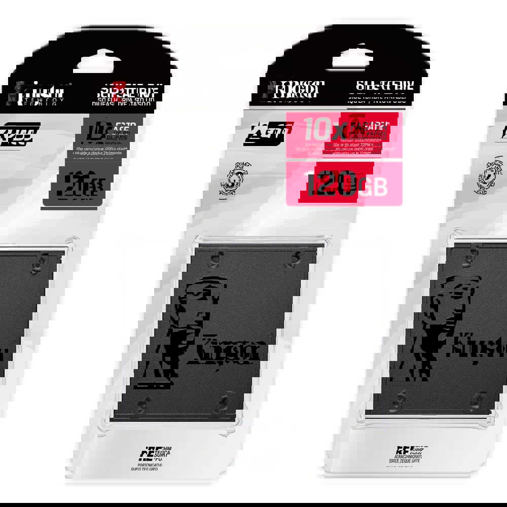 მყარი დისკი Kingston 960GB SSD 2.5" A400 SATA3 (7mm height)