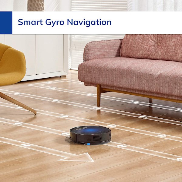 რობოტი მტვერსასრუტი ILIFE B5 Max Robot vacuum cleaner Mobile Phones WIFI APP Control, Mop and Sweep, 2000pa Strong Suction, 600ml Large Dust Bin, 1L Dust Bag