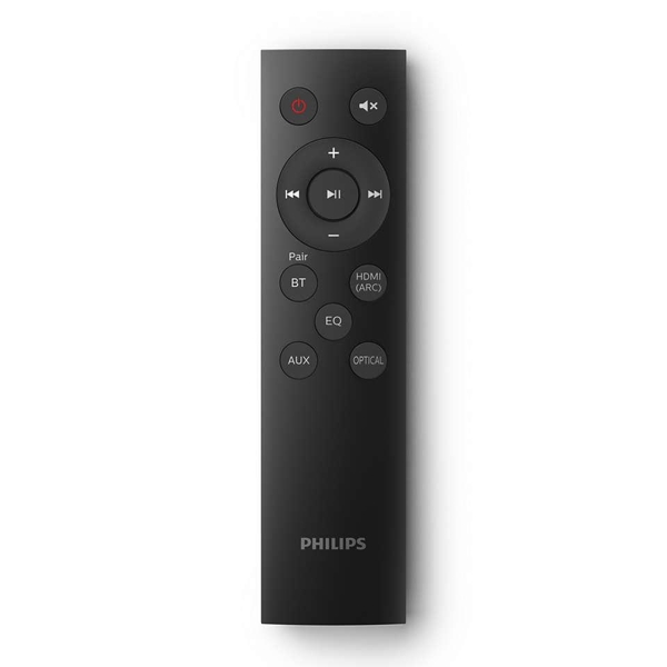 დინამიკი Philips TAB5305 2.1 Soundbar Speaker, Wireless, Remote Control, Bluetooth, HDMI Black