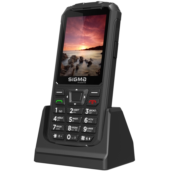 მობილური ტელეფონი SIGMA COMFORT 50 CF114 Outdoor Dual SIM Black