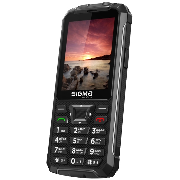 მობილური ტელეფონი SIGMA COMFORT 50 CF114 Outdoor Dual SIM Black