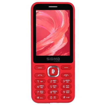 მობილური ტელეფონი SIGMA  X-style 31 Power, Dual SIM, Red